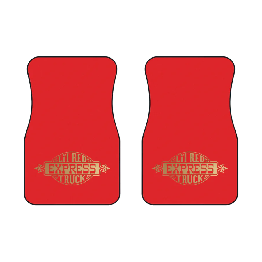 Red Lil Red Express Floor Mats 78-79 Lil Red Express